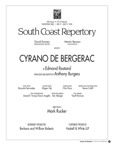 Cyrano de Bergerac - South Coast Repertory