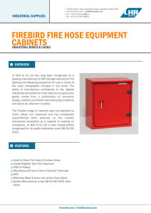 firebird fire hose equipment cabinets