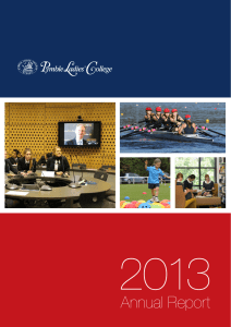 Annual Report - Pymble Ladies` College