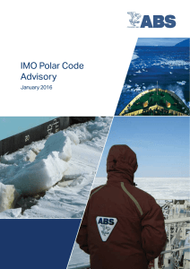 IMO Polar Code Advisory