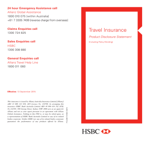 Insurance - HSBC Australia