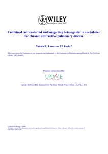 Combined corticosteroid and longacting beta