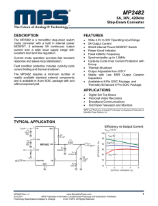 MP2482 - Monolithic Power System