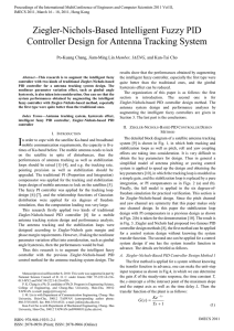 Ziegler-Nichols-Based Intelligent Fuzzy PID Controller Design