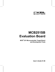 MCB251SB Evaluation Board