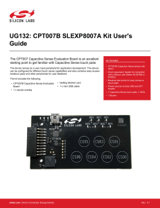 CPT007B SLEXP8007A Kit User`s Guide