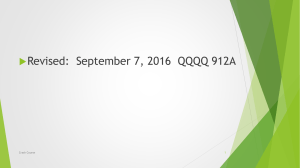 Revised: September 7, 2016 QQQQ 912A