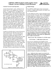 630ES Critical Circuit Analysis