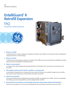 EntelliGuard* R Retrofill from GE FAQ