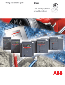 Air circuit breakers