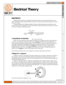 6.2 Electrical Theory