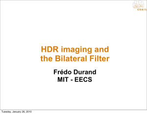 High dynamic range (HDR) imaging