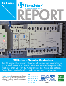 22 Series Modular Contactors