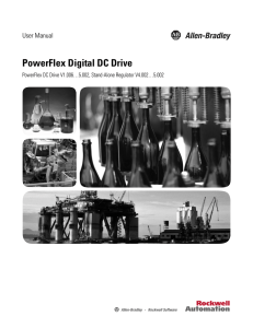 User Manual, PowerFlex Digital DC Drive
