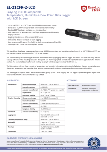 EL-21CFR-2-LCD - Lascar Electronics