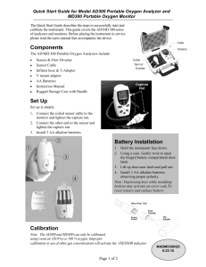 Quick Start Guide - Teledyne Analytical Instruments