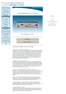 Valhalla 4300B Digital Micro-Ohmmeter