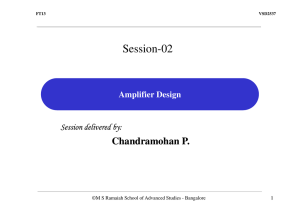 Amplifier Design