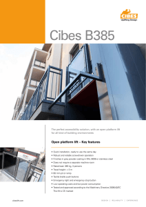 Cibes B385 - Cibes Lift