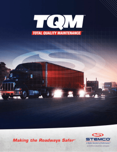 Total Quality Maintenance (TQM) Catalog (2/16)