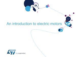 Electric motor basics