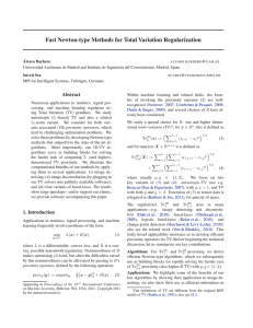 Fast Newton-type Methods for Total Variation Regularization