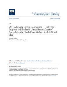 On Redrawing Circuit Boundaries â•fl Why the Proposal to Divide
