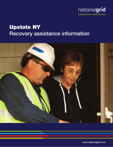 Upstate NY Recovery assistance information