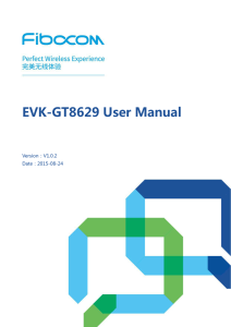 EVK-GT8629 User Manual