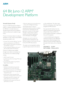 64 Bit Juno r2 ARM® Development Platform