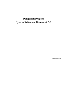 System Reference Document 3.5