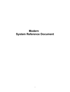 d20 Modern System Reference Document