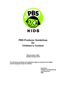 PBS Kids Producer Guidelines pdf