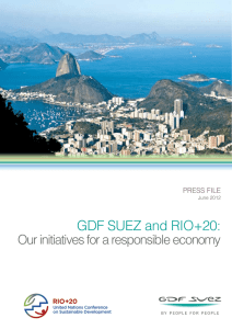 GDF SUEZ and RIO+20