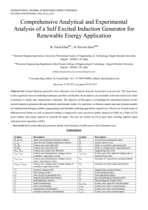 Comprehensive Analytical and Experimental Analysis of a Self