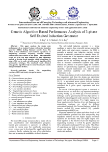Genetic Algorithm Based Performance Analysis of 3