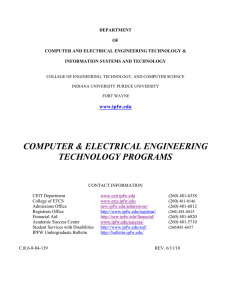 Electrical and Computer Engineering Technology