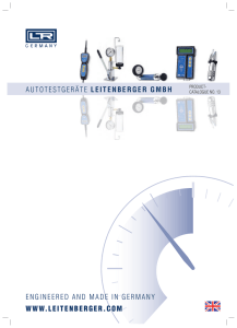 Cooling System - Autotestgeräte Leitenberger