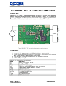 ZXLD1371EV1 User Guide Issue 1