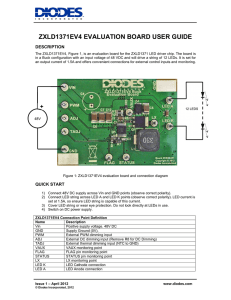 ZXLD1371EV4 User Guide Issue 1x