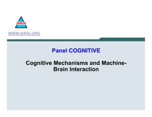 Cognitive Mechanisms and Machine-Brain Interaction