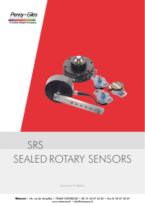 srs sealed rotary sensors