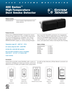 400 Series™ High-Temperature Duct Smoke