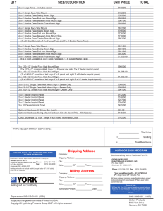 Shipping Address Billing Address