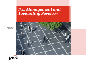 Tax Management and Accounting Services