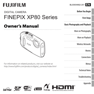 FINEPIX XP80 Series
