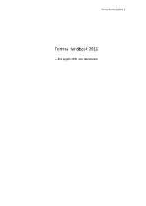 Formas handbook 2015