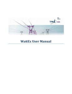 WattEx User Manual
