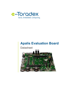 Apalis Evaluation Board Datasheet