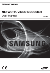 network video decoder